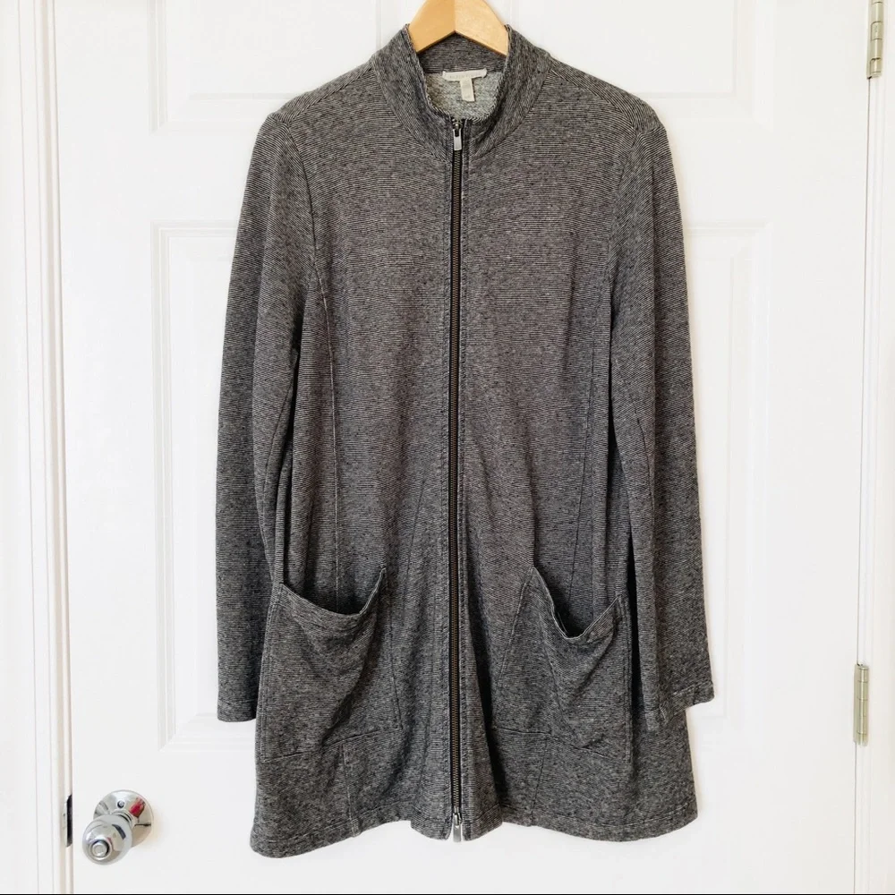 Eileen Fisher Cardigan Full Zip Size L - Picture 1 of 5